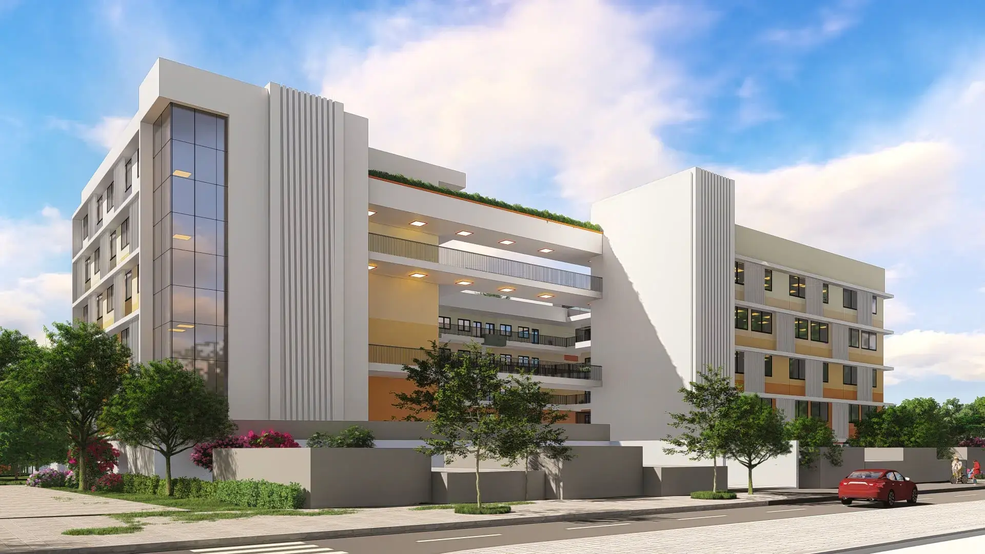 Khởi công xây dựng, mở rộng trường THPT Hoàng Cầu